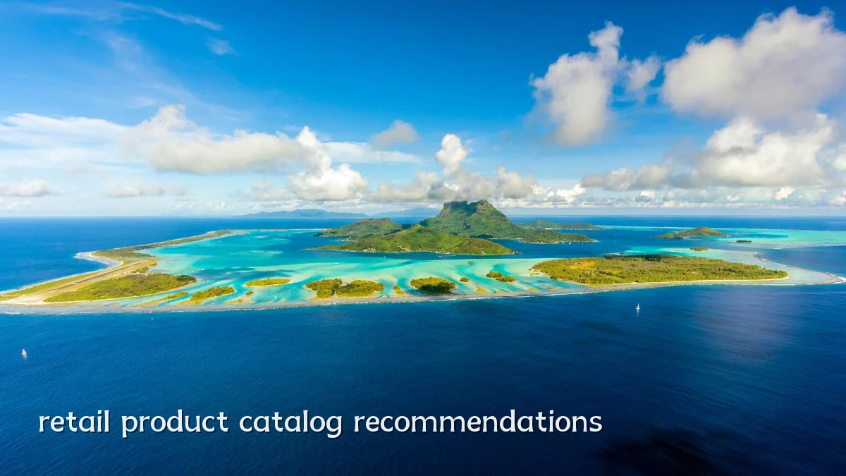 retail product catalog recommendations