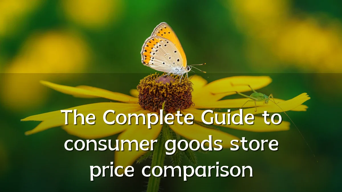 The Complete Guide to consumer goods store price comparison