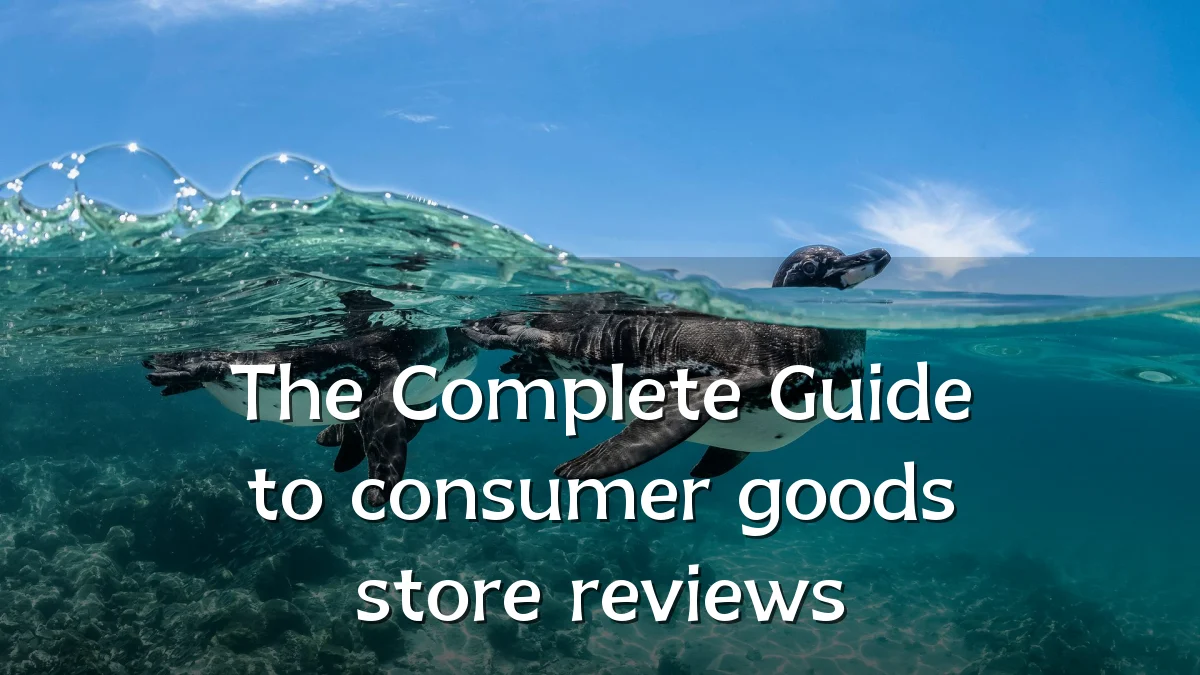 The Complete Guide to consumer goods store reviews