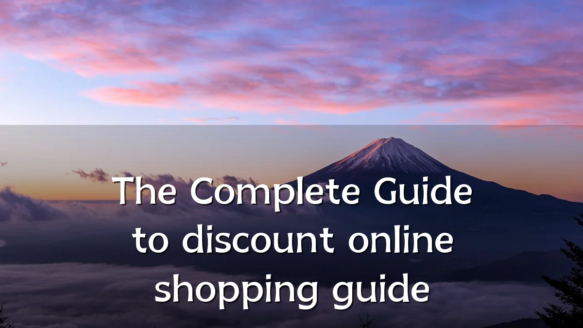 The Complete Guide to discount online shopping guide