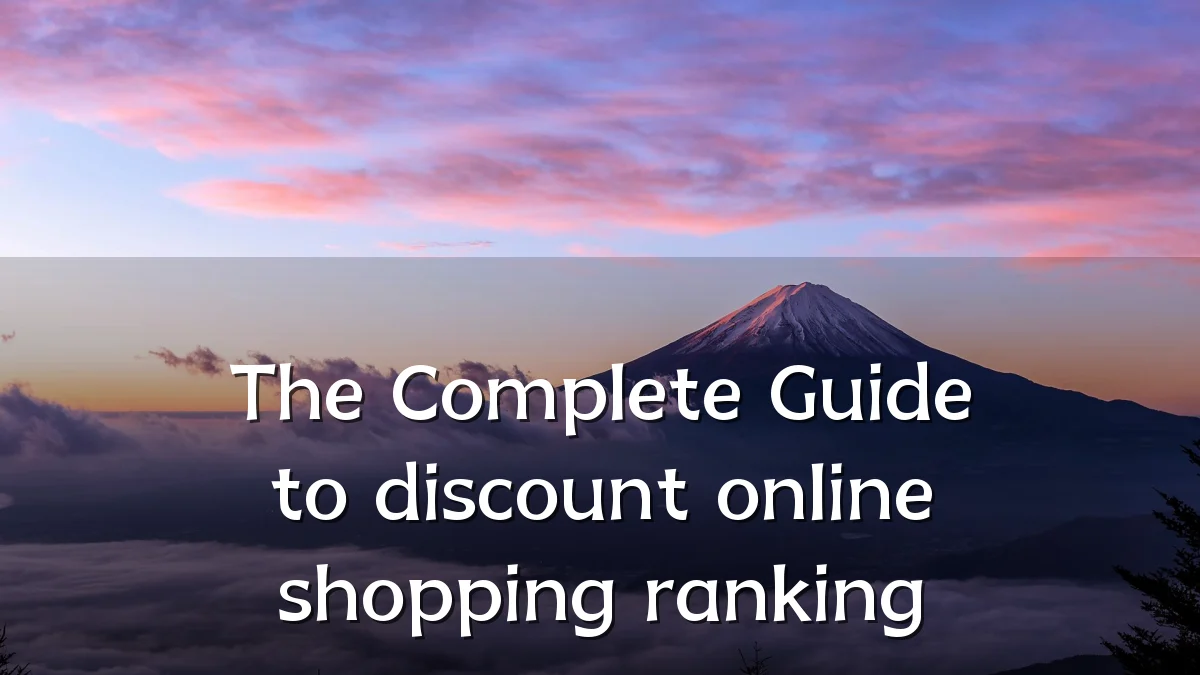 The Complete Guide to discount online shopping ranking