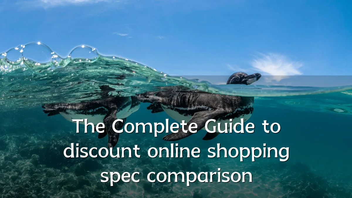 The Complete Guide to discount online shopping spec comparison