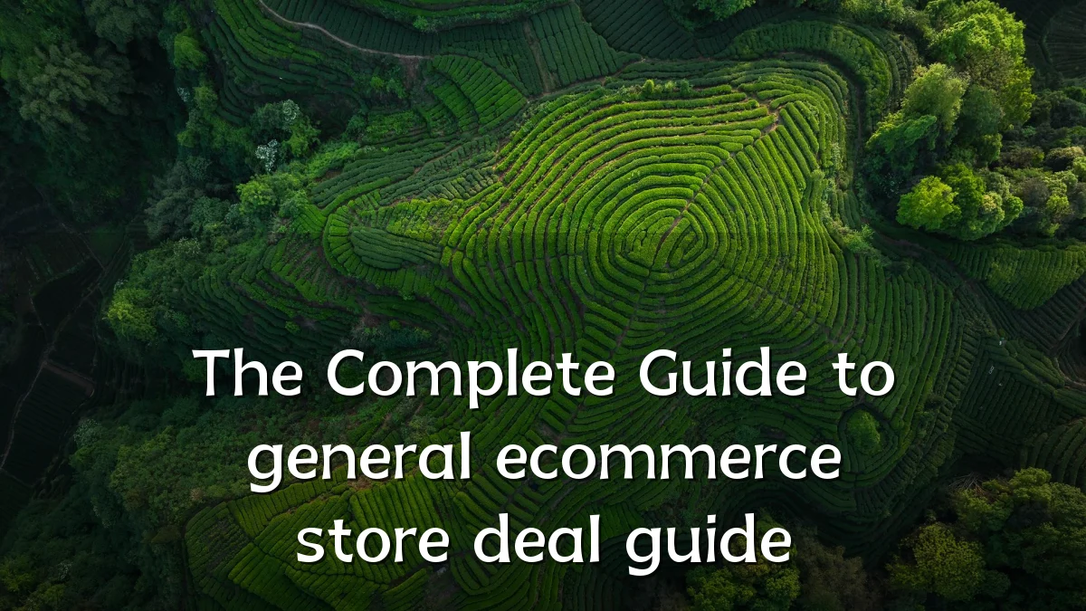 The Complete Guide to general ecommerce store deal guide