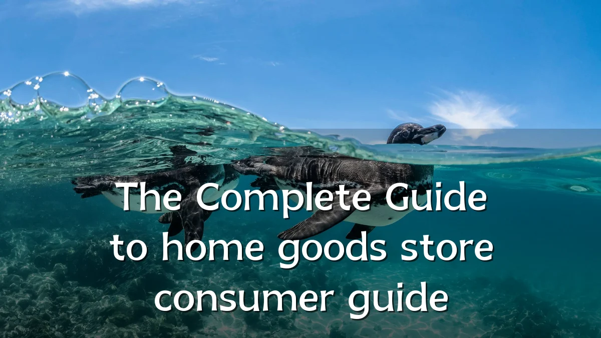 The Complete Guide to home goods store consumer guide