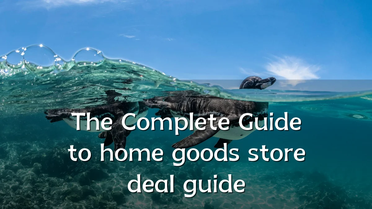 The Complete Guide to home goods store deal guide