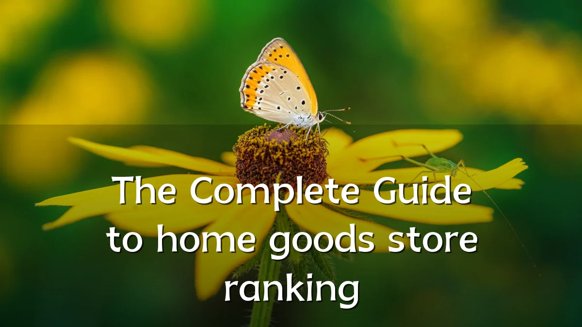 The Complete Guide to home goods store ranking