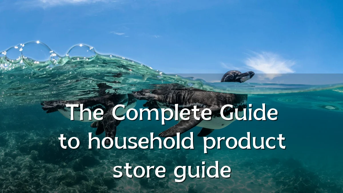 The Complete Guide to household product store guide