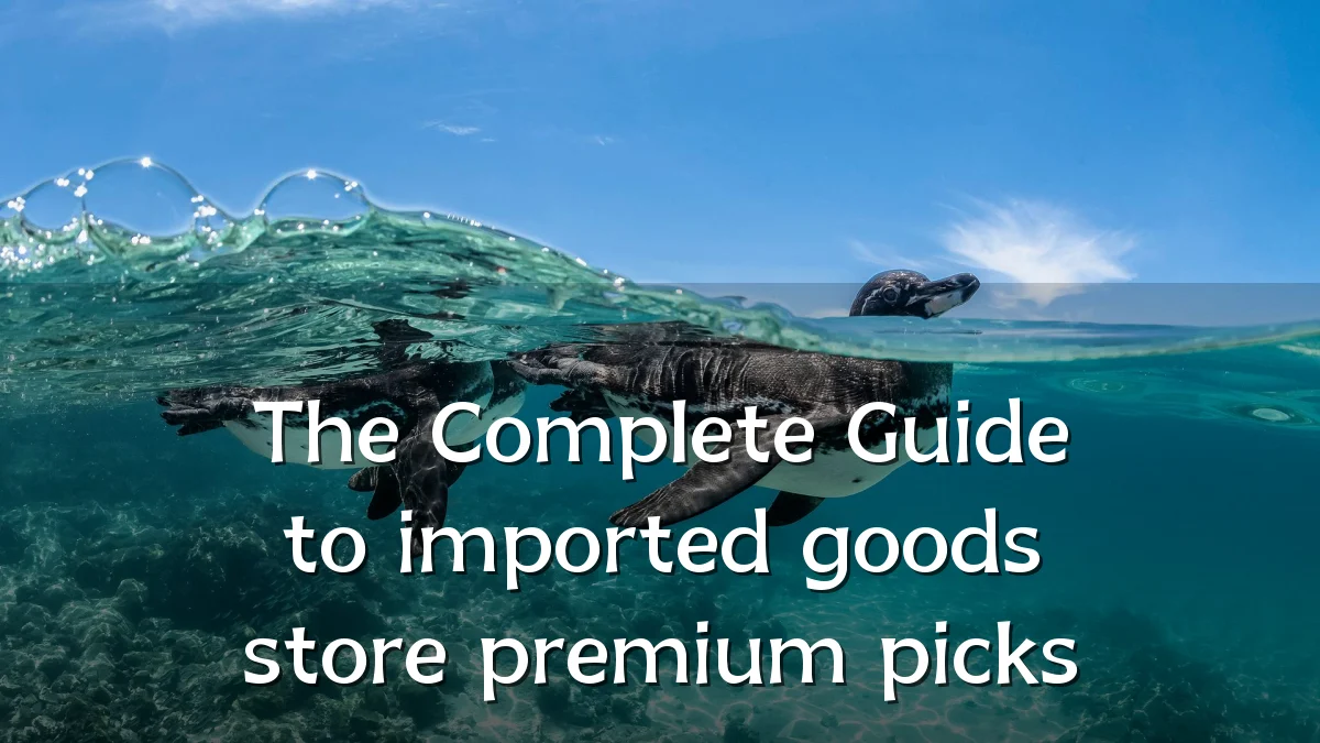 The Complete Guide to imported goods store premium picks