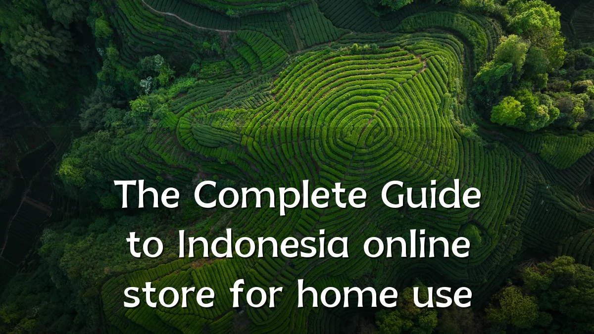 The Complete Guide to Indonesia online store for home use