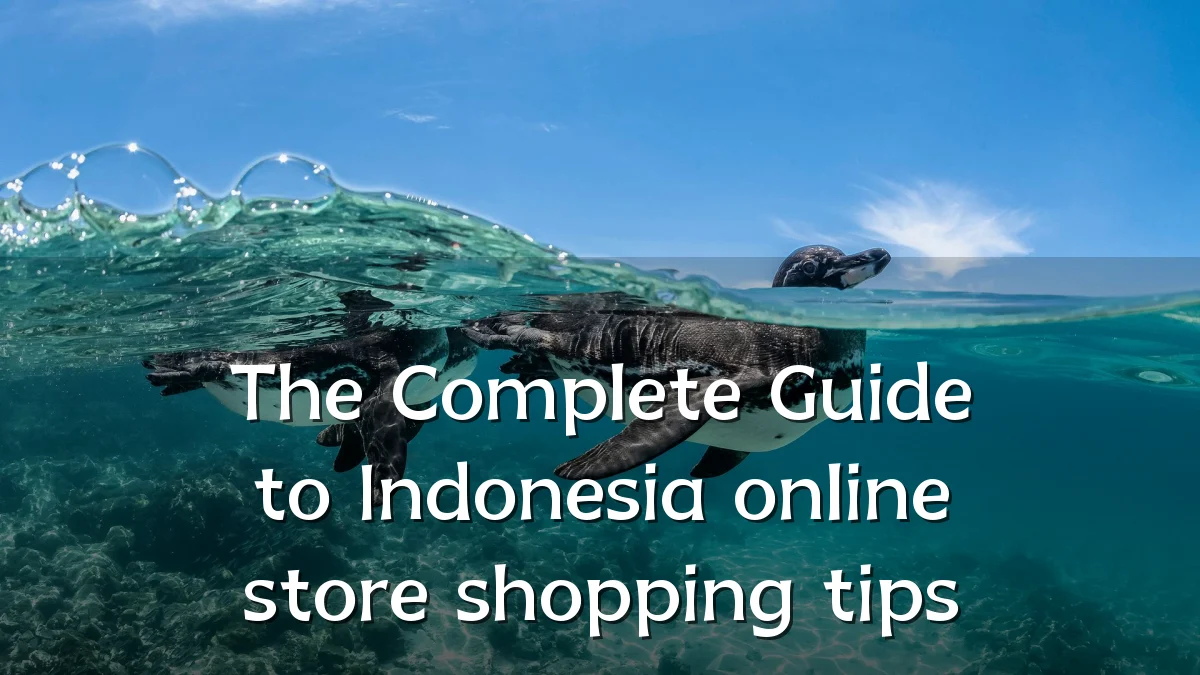 The Complete Guide to Indonesia online store shopping tips