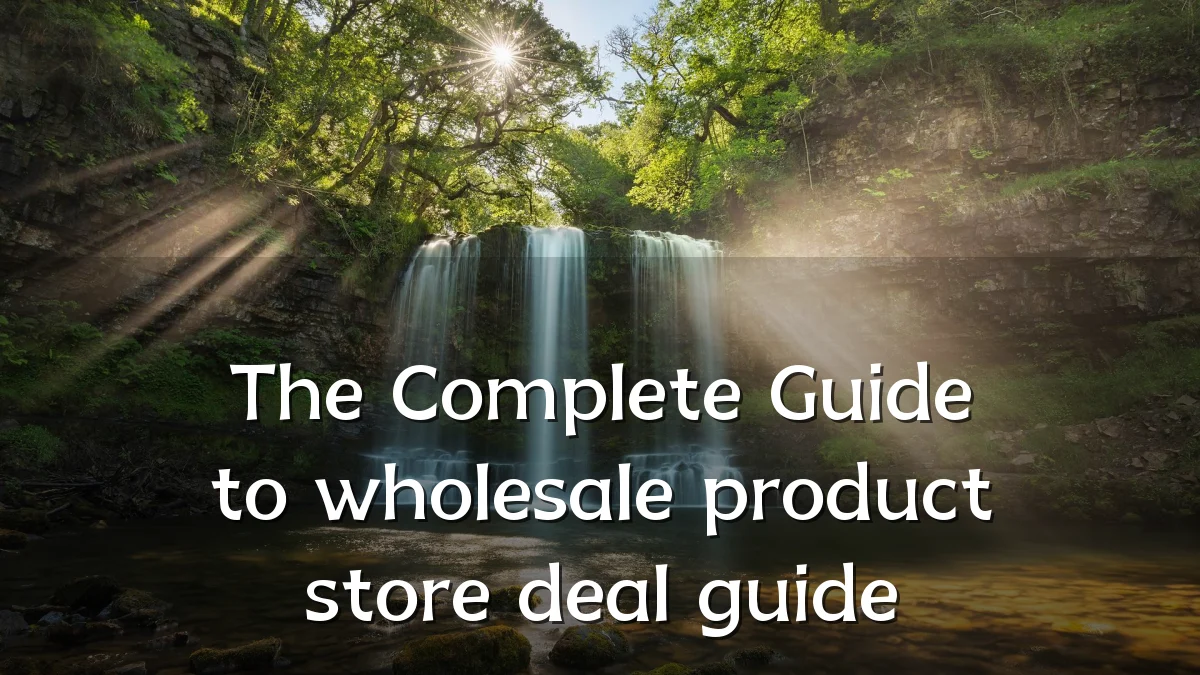 The Complete Guide to wholesale product store deal guide