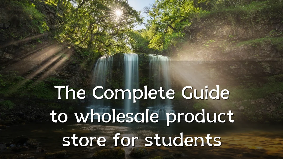 The Complete Guide to wholesale product store for students