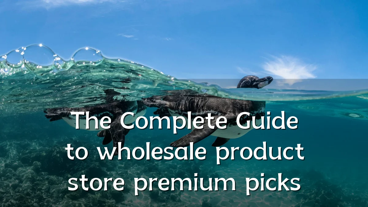 The Complete Guide to wholesale product store premium picks