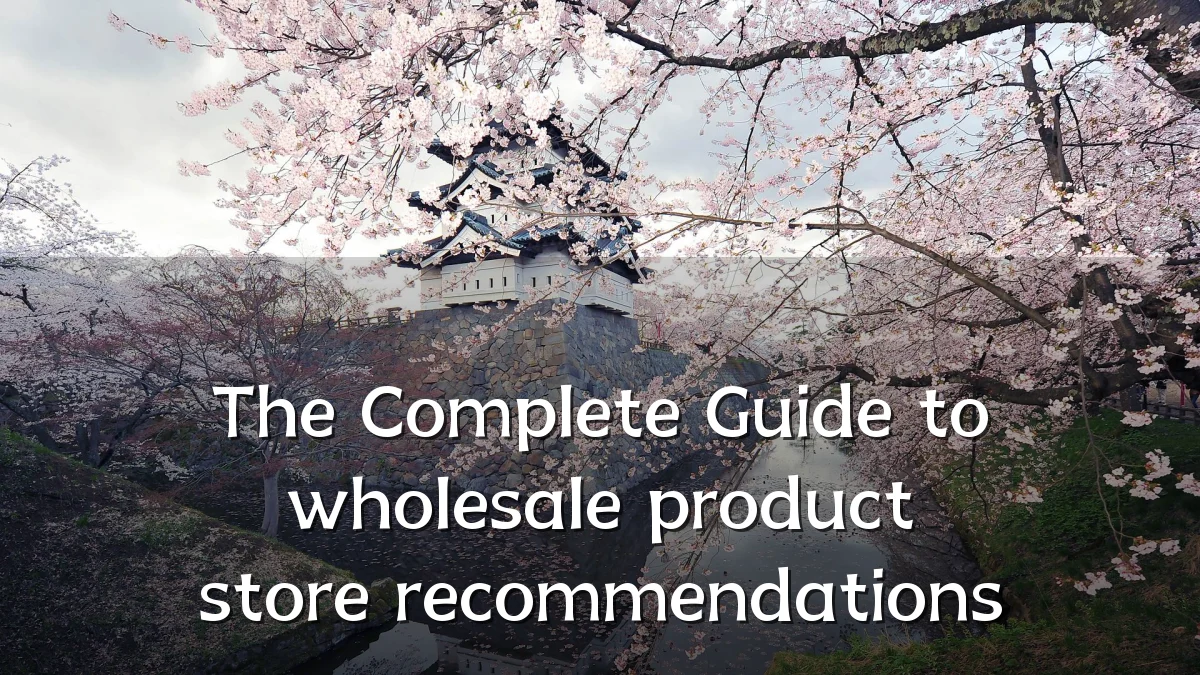 The Complete Guide to wholesale product store recommendations