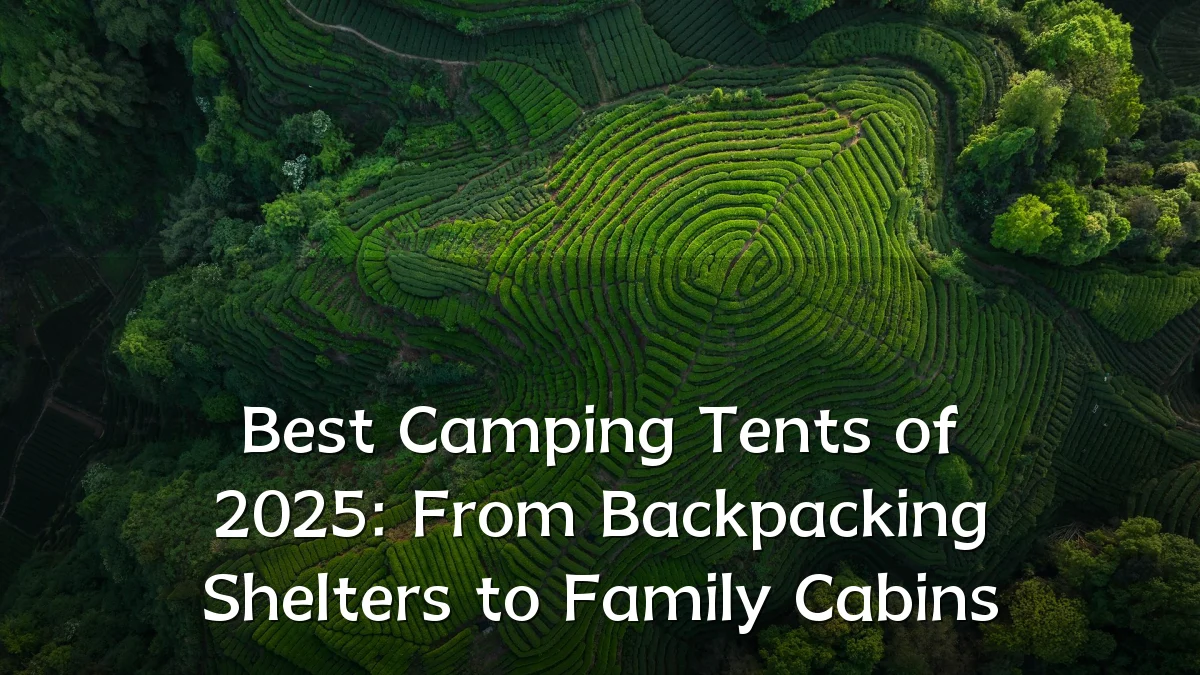 Best Camping Tents of 2025: From Backpacking Shelters to Family Cabins
