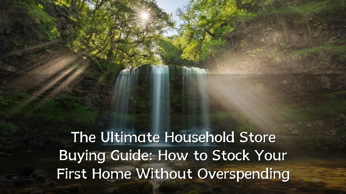 The Ultimate Household Store Buying Guide: How to Stock Your First Home Without Overspending