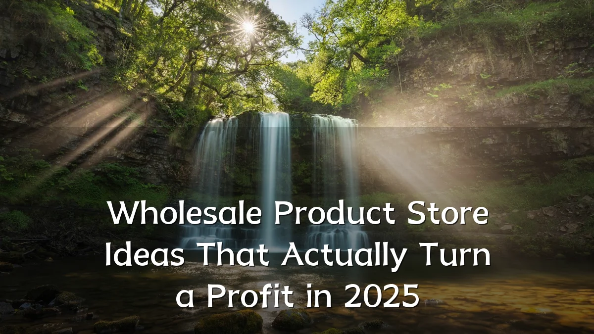 Wholesale Product Store Ideas That Actually Turn a Profit in 2025
